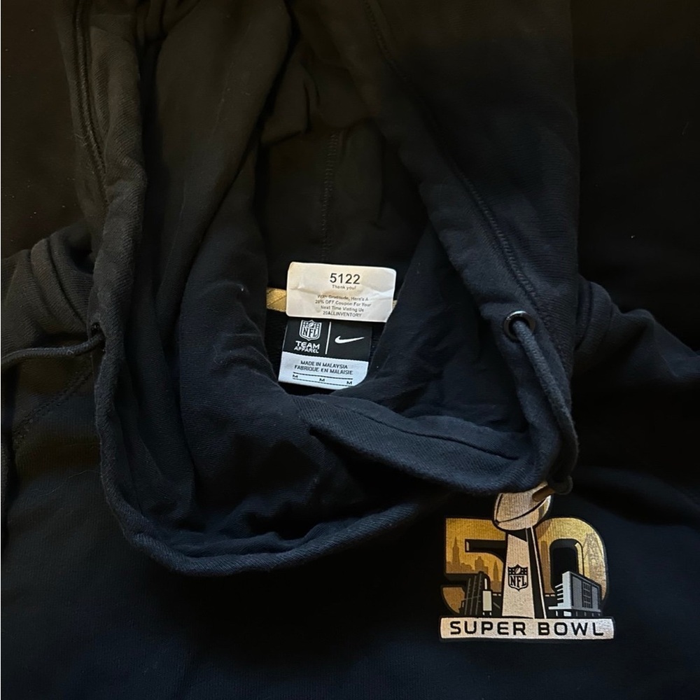 Nike Super Bowl 50 Black Hoodie